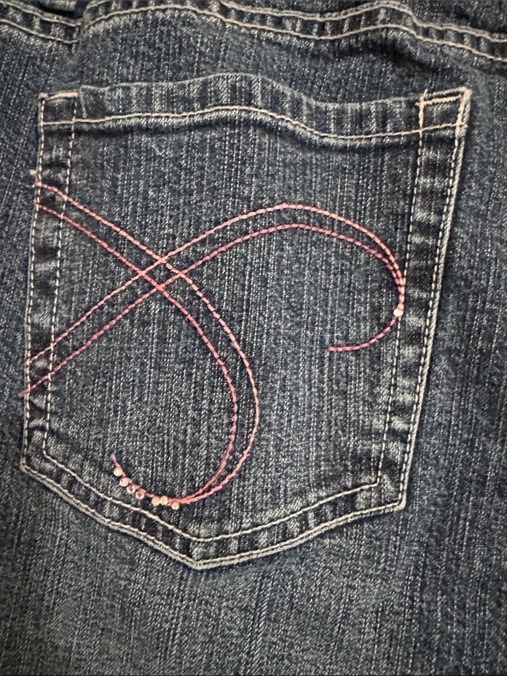 Classic Women’s Dark Blue Straight-Leg Jeans - Picture 6 of 6